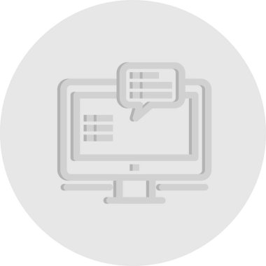 vektör grubu sohbet simgesi   