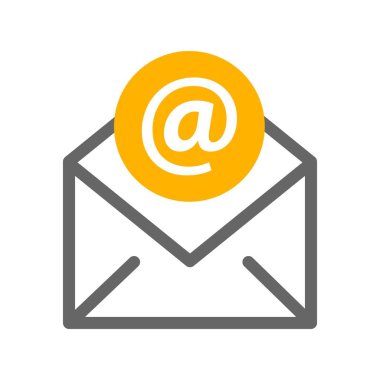 Harf simgesinin vektör illüstrasyonu