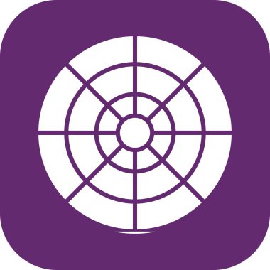 odak simgesinin vektör illüstrasyonu 