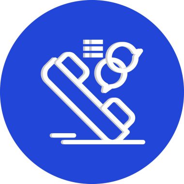 vektör Sohbet simgesi ara   