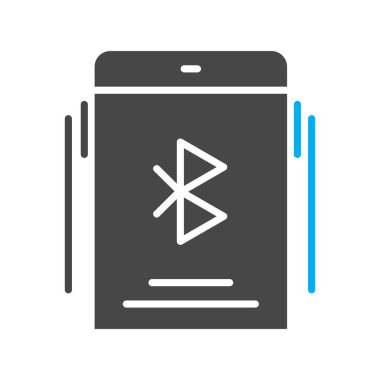 vektör smartphone düz biçim simgesi