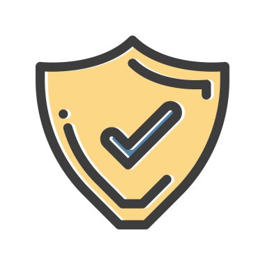 Kabul simgesinin vektör illüstrasyonu 