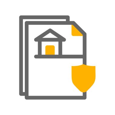 Koruma simgesinin vektör illüstrasyonu 