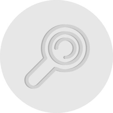 Vektör Bul düz biçim simgesi