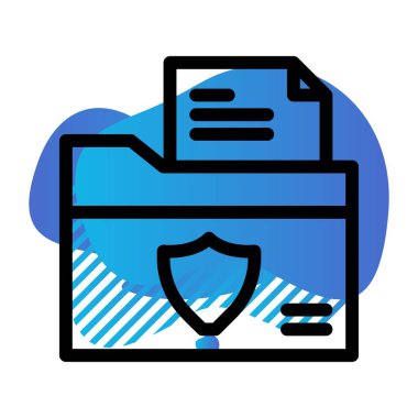 Dizin simgesinin vektör illüstrasyonu 