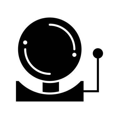  Çan simgesinin vektör illüstrasyonu   