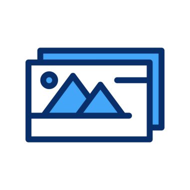 Galeri Simgesinin Vektör illüstrasyonu 