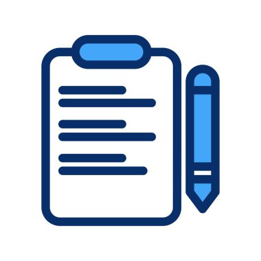 Vektör Belgesi düz biçim simgesi