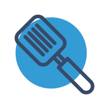 Flipper simgesinin vektör illüstrasyonu   