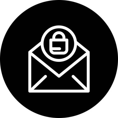 Vektör Kilidi düz biçim simgesi