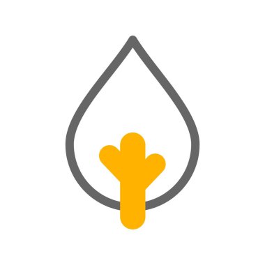 vektör ağacı düz biçim simgesi