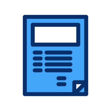 Kitap simgesinin vektör illüstrasyonu 