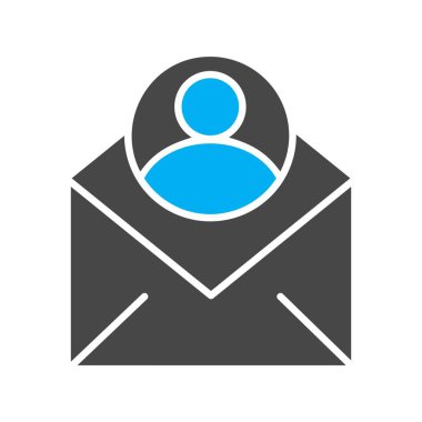 Kullanıcı simgesinin vektör çizimi 