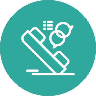 vektör Sohbet simgesi ara   