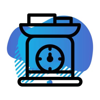 Vektör tartma makinesi simgesi    