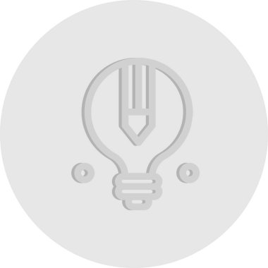 Vektör Ampulü düz biçim simgesi