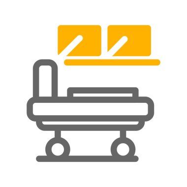 Vector hastanesi yatağı ico