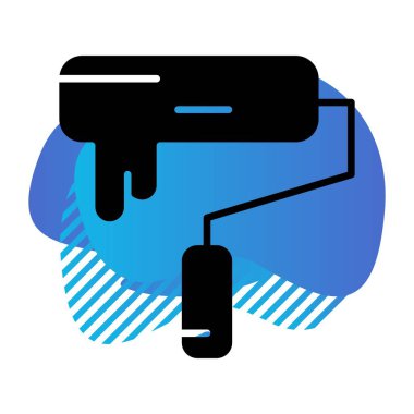 vektör renk cetvel simgesi 