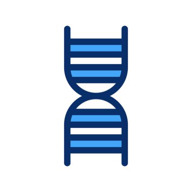 DNA simgesinin vektör illüstrasyonu 