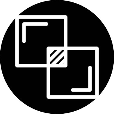 vektör tam ekran simgesi  