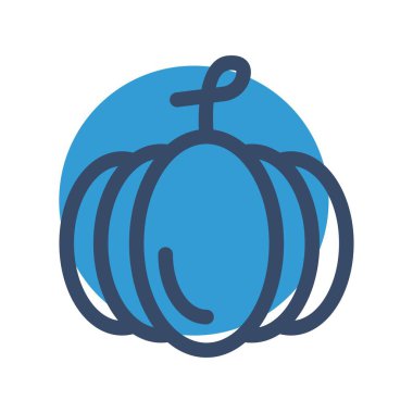 Kabak simgesinin vektör illüstrasyonu 