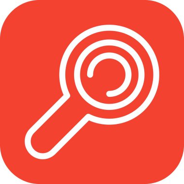 Vektör Bul düz biçim simgesi