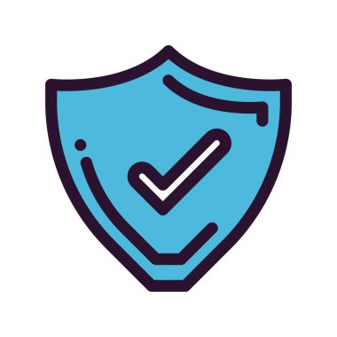 Kabul simgesinin vektör illüstrasyonu 