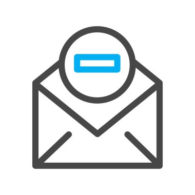 Simgeyi küçültme vektörü illüstrasyonu 