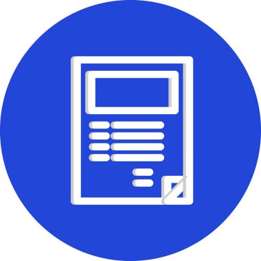 Kitap simgesinin vektör illüstrasyonu 