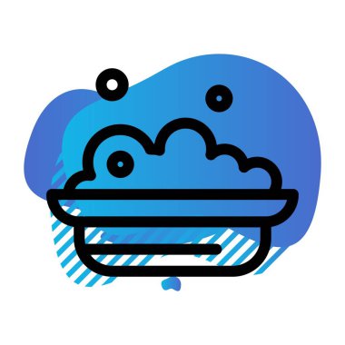 Gıda simgesinin vektör illüstrasyonu   