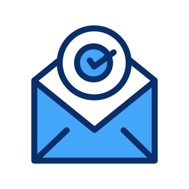 Vektör denetimi düz biçim simgesi