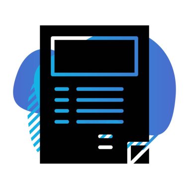 Kitap simgesinin vektör illüstrasyonu 