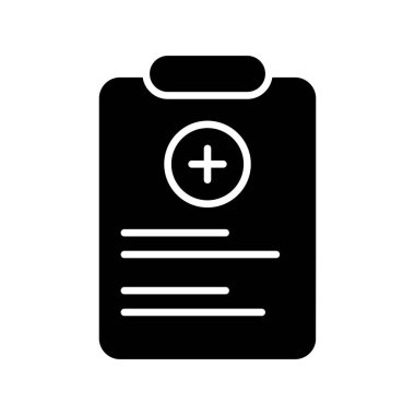 Rapor simgesinin vektör illüstrasyonu 