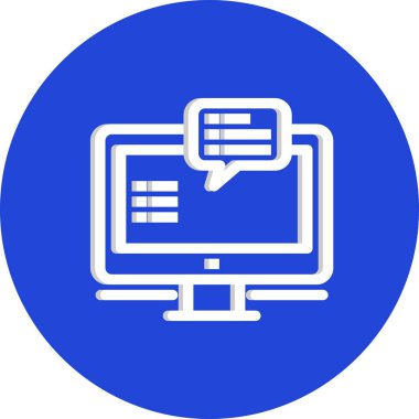 vektör grubu sohbet simgesi   