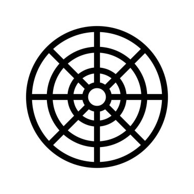 odak simgesinin vektör illüstrasyonu 