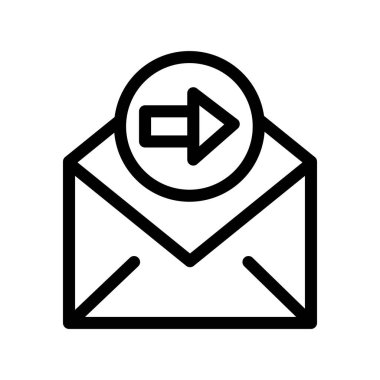  Sağ simgenin vektör illüstrasyonu