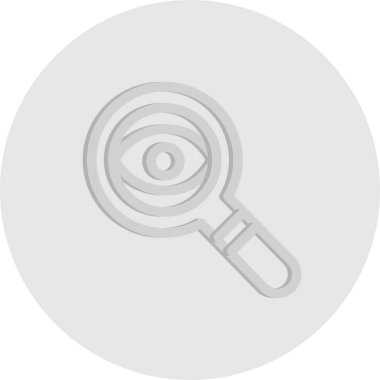 Arama simgesinin vektör illüstrasyonu 