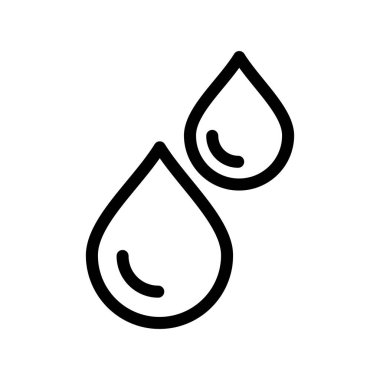 Kan simgesinin vektör illüstrasyonu