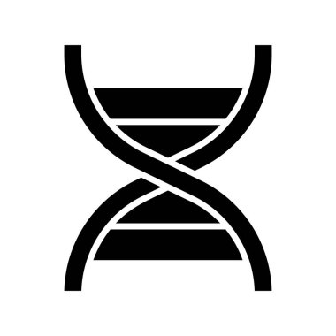 DNA simgesinin vektör illüstrasyonu 