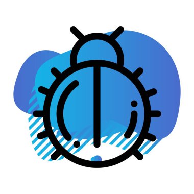 Hata simgesinin vektör çizimi 