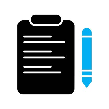 Vektör Belgesi düz biçim simgesi