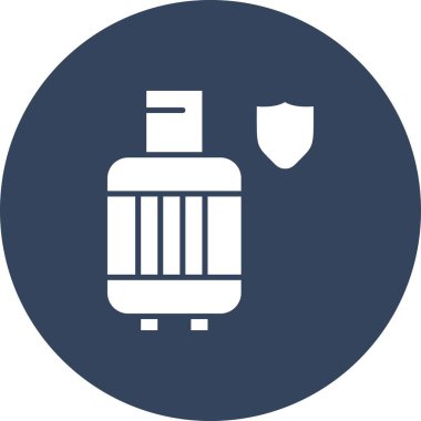 vektör gaz silindiri simgesi 