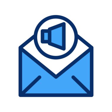 Hoparlör simgesinin vektör illüstrasyonu