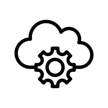  Vektör Gear düz biçim simgesi