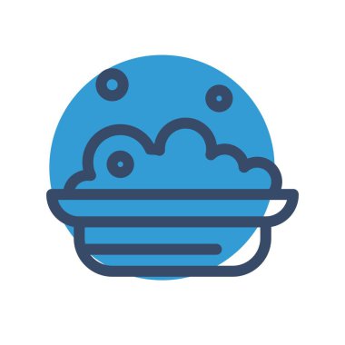 Gıda simgesinin vektör illüstrasyonu   