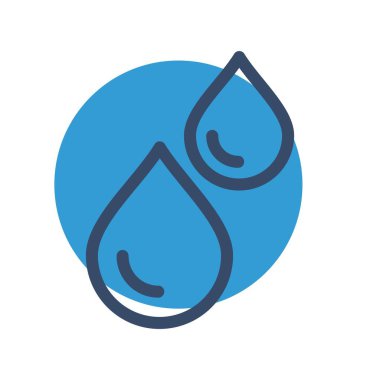 Kan simgesinin vektör illüstrasyonu