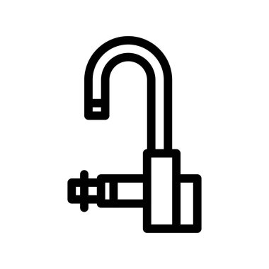 tap simgesinin vektör illüstrasyonu   