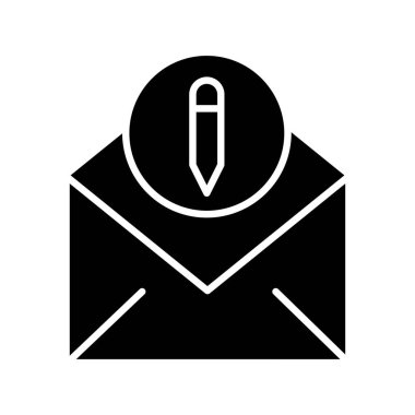 kalem simgesinin vektör illüstrasyonu