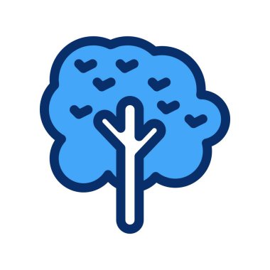 Avlu simgesinin vektör illüstrasyonu