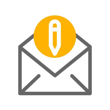 kalem simgesinin vektör illüstrasyonu